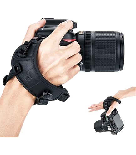 Amazon | FotoTechプロフェッショナルレザーハンド手首ストラップ